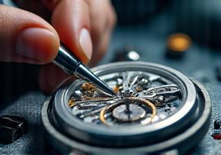정밀 시계 제조 관련 이미지